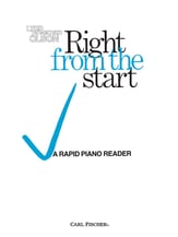 Right from the Start piano sheet music cover